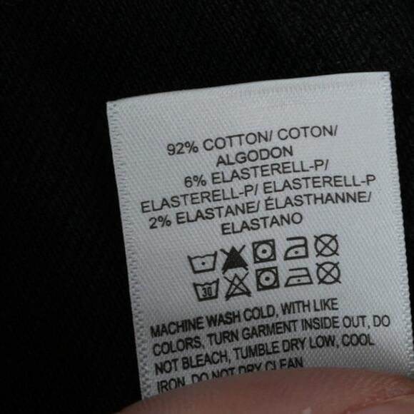 Lucky Brand Jeans Womens 0/25 (27x30.5) Black Sweet Mid Rise Straight Ankle New - Picture 12 of 16